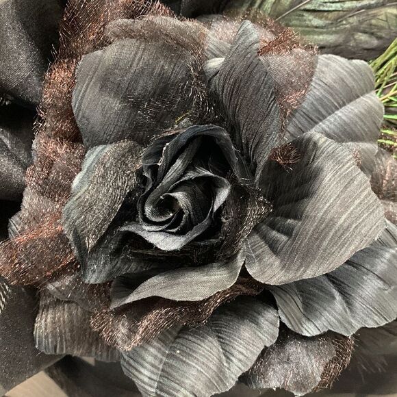 Judy Sharpe Collection Fascinator, derby hat headpiece.  Made in USA main image 11